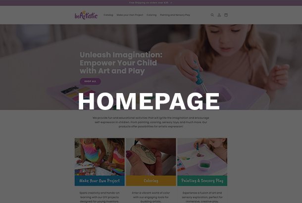 Visit the beArtistic homepage